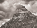 Jasper NP - Icefields Pkwy - Mountain Vista in Black & White