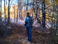 Jerry photographing in the aspen groves, near Aspendale, CA