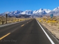 On the road to Lake Sabrina - Highway CA-168