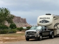 Pulling into the Cottonwood RV Park
