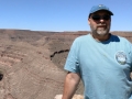 Jerry at Goosenecks State Park