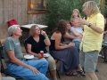 Bears Ears Education Center Grand Opening - Kim chatting with center volunteers - we first met these folks during our travels at Iskut BC.