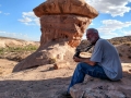 On photo outing with Paul M. - At Jolly Roger Hoodoo