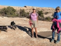 Hiking Butler Wash - Joyce  & Kim