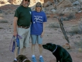 Hiking Calf Canyon - Jerry, Kim & pups