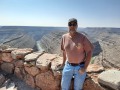 Jerry at Goosenecks State Park - Utah