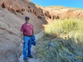 Jerry at Slot Canyon - Bluff, Utah