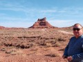 Friend, Ron S., in the Valley of the Gods - Bears Ears National Monument, Utah