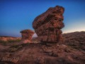 Evinrude and Jolly Roger Rocks - Bluff, Utah