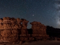 Starry Sky Over Hoodoos