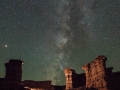 Starry Sky Over Hoodoos