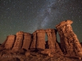 Starry Sky Over Hoodoos