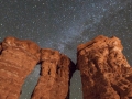 Starry Sky Over Hoodoos