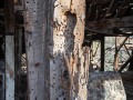 Historic Chemung Mine - Sadly, recent wanton vandalism is evident - many support posts and beams have been shot out causing walls and ceilings to collapse.