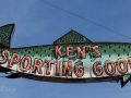 Kens Sporting Goods Sign, Bridgeport, CA
