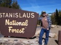 Jerry at the Sonora Pass summit