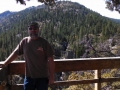 Jerry at overlook in the Sonora Pass