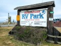 Beachfront RV Park - Sign
