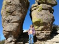 Kim at Chiricahua National Monument