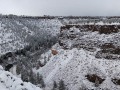 Crooked River Canyon Snow