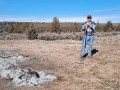 Jerry Tending a Debris Burn