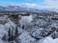 Snowy Crooked River Canyon