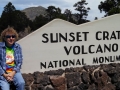 Kim at Sunset Crater Volcano National Monument