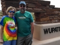 Kim & Jerry at Wupatki National Monument