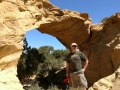 Jerry at Dutchman Arch, San Rafael Swell, Utah