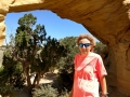 Kim at Dutchman Arch, San Rafael Swell, Utah