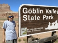 Kim at Goblin Valley State Park, Utah