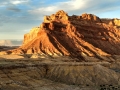 I-70 Spotted Wolf Overlook at Sunset #2, San Rafael Swell, Utah