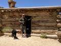 Jerry at Swasey Cabin, San Rafael Swell, Utah