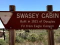 Swasey Cabin Sign, San Rafael Swell, Utah