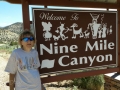 Kim at Nine Mile Canyon