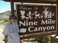 Kim at Nine Mile Canyon