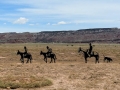 Historic silhouettes near the Wedge