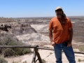 Jerry at Petrified Forest NP