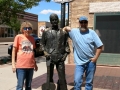 Jerry & Kim just standin' on the corner...