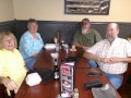 Lunch with friends & classmates, Laurie & Jim R. - Osceola, Iowa
