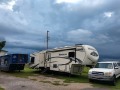 Our Rig at Shirley & Craig's Home - New Virginia, Iowa