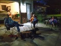 Mom, Shirley & Jerry enjoying a quiet evening under the stars - New Virginia, Iowa