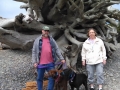 Mom & Jerry at First Beach