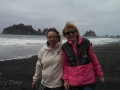 Mom & Kim at First Beach