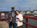 Mom & Jerry at the La Push Marina