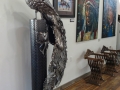 John Lopez Studio - Kokomo Gallery - Peacock Sculpture