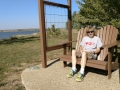 Kim at Shadehill Reservoir