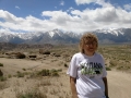 Kim at the Alabama Hills, California