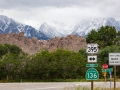 View of the Alabama Hills & Eastern Sierras from Highway US-395