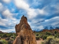 Rocky Spire  & Eastern Sierras Vista